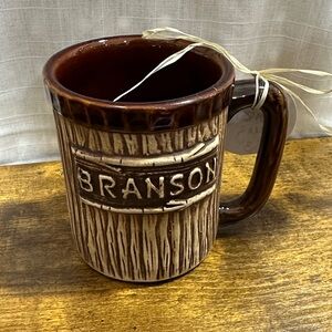 Vintage Branson preowned Brown Ceramic Mug